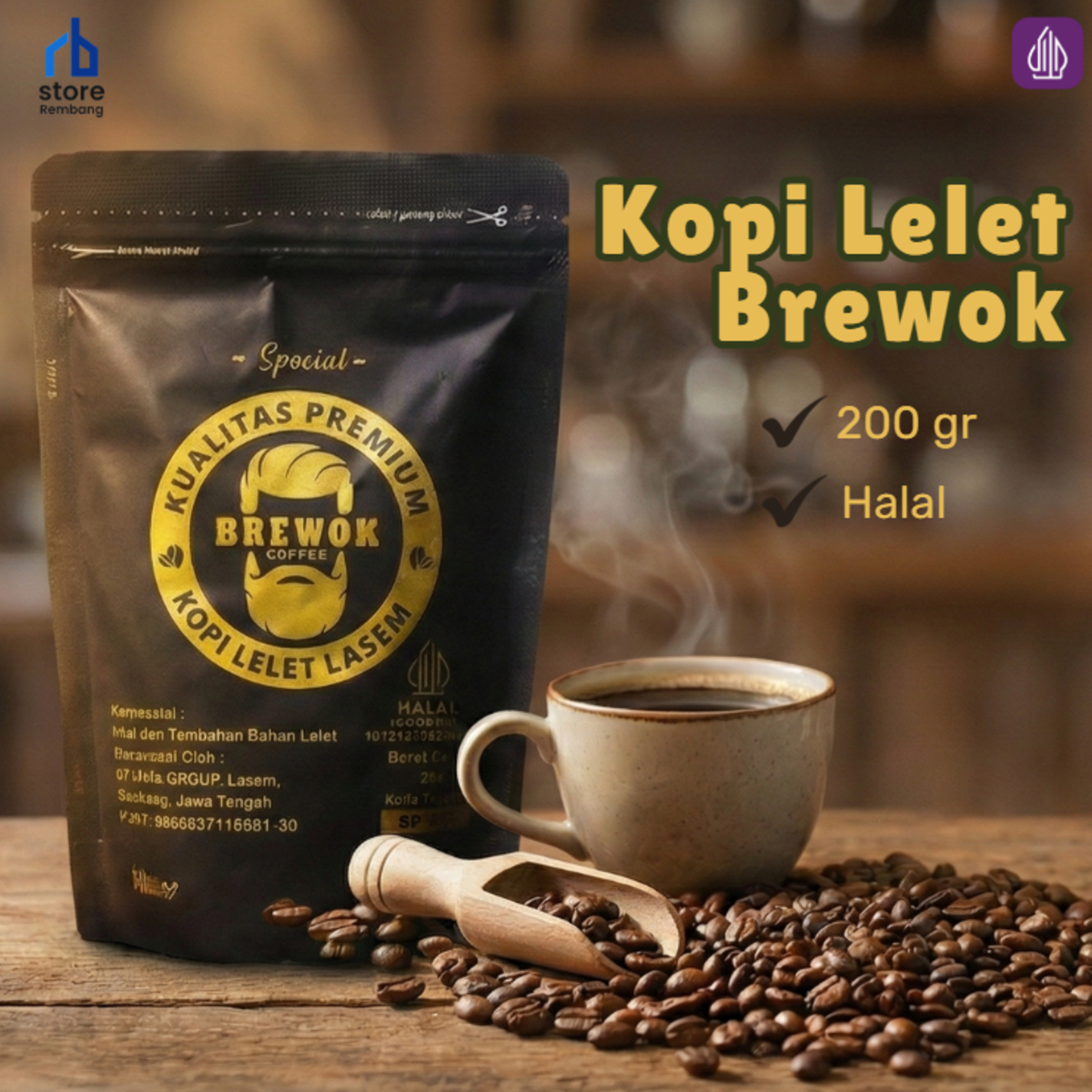 Kopi Lelet Brewok