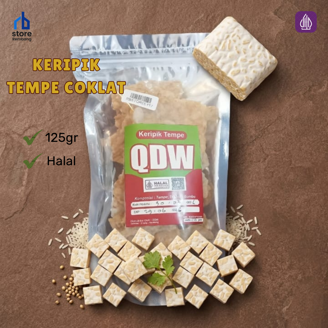 Keripik Tempe & Telur Asin QDW