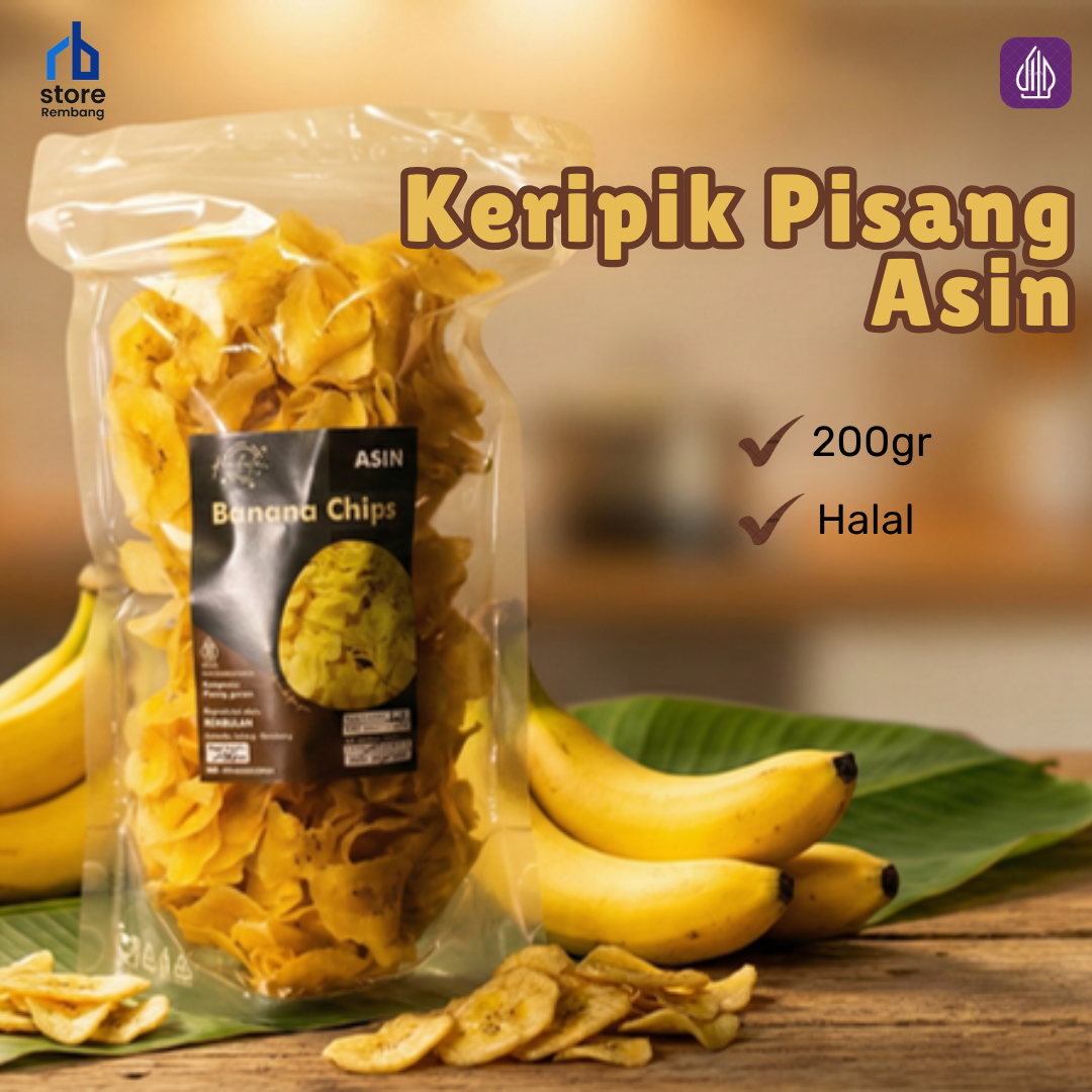 Keripik Pisang Asin, Manis Rembulan