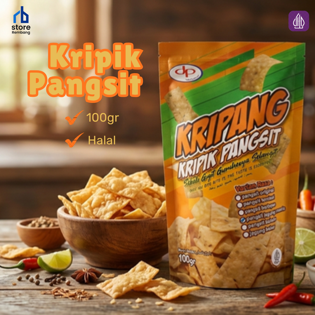 KRIPANG (Kripik Pangsit) aneka rasa