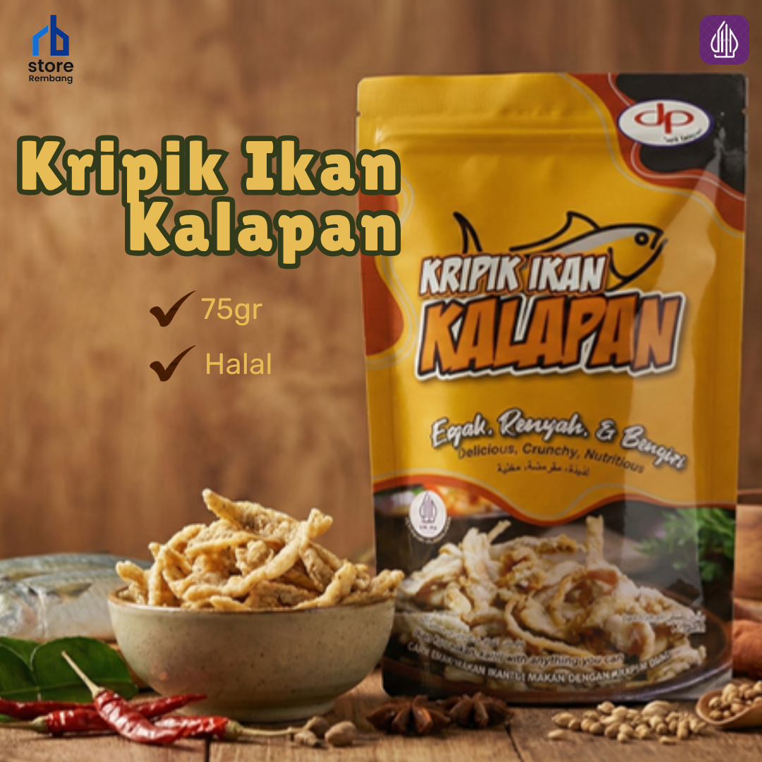 Keripik Ikan Kalapan Deket Peken